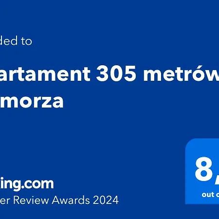 Apartment 305 Metrow Do Morza *